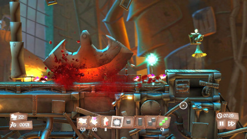 Flockers: Einmal Schaf, aber bitte ordentlich blutig!